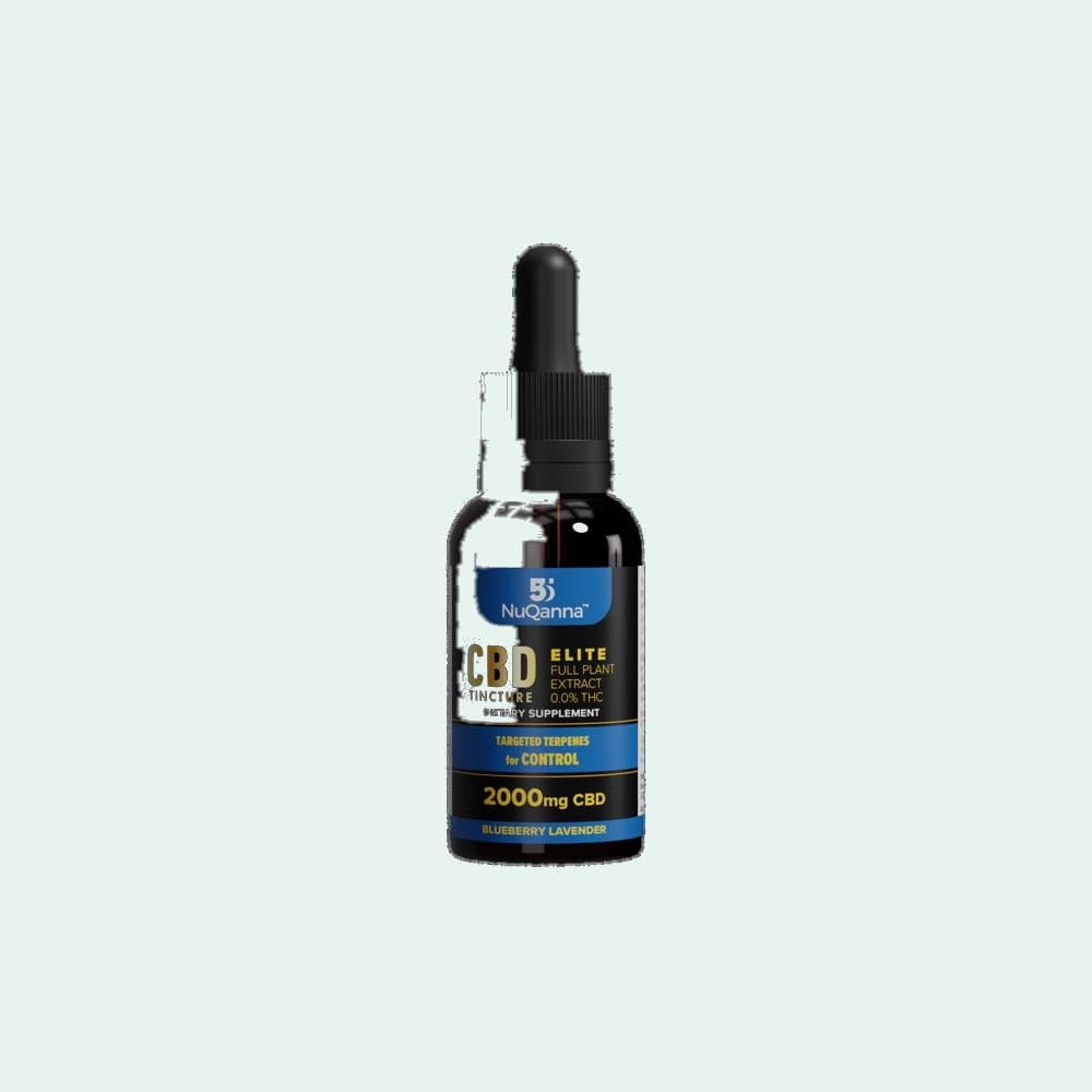 Control Targeted Terpene Tincture Blueberry Lavender 2000mg
